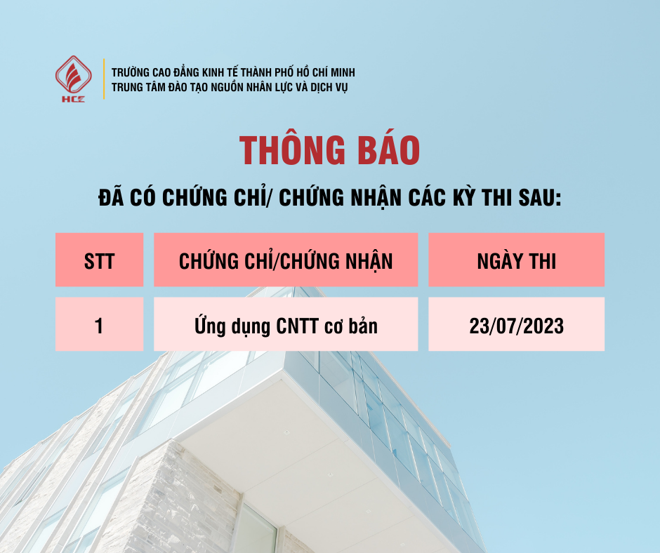 Bản sao của THÔNG BÁO