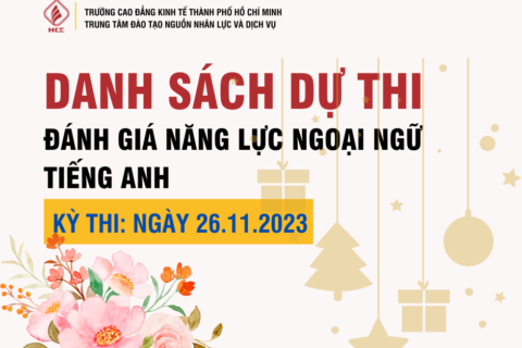 DANH SÁCH DỰ THI