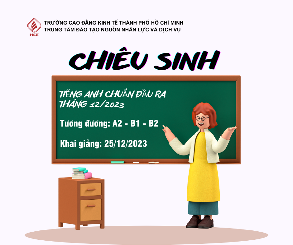 CHIÊU SINH TIẾNG ANH