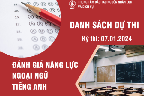 DANH SÁCH DỰ THI