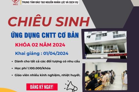 CHIÊU SINH TIN HỌC