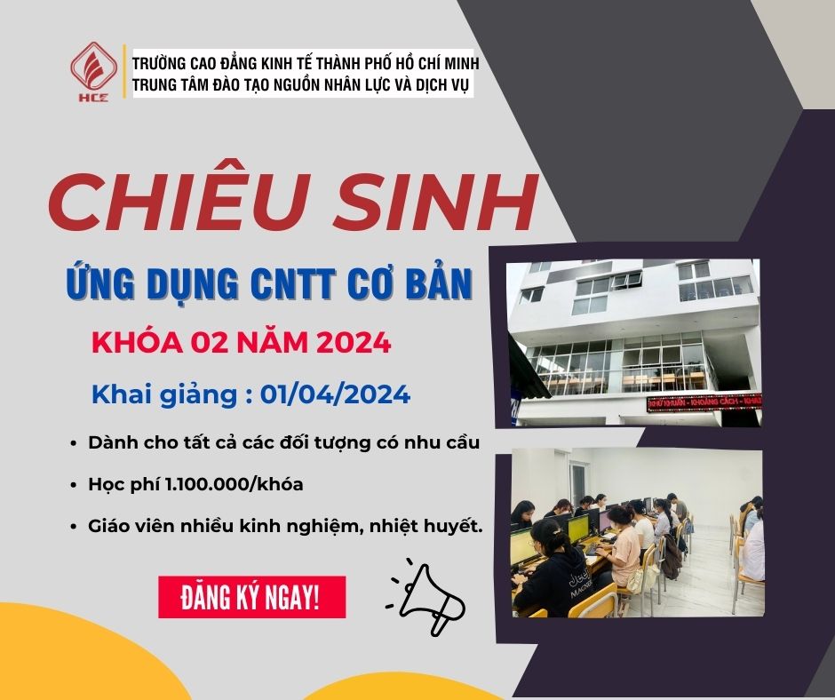 CHIÊU SINH TIN HỌC