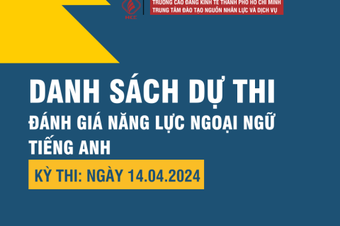 DANH SÁCH DỰ THI