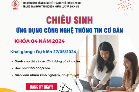 CHIÊU SINH TIN HỌC