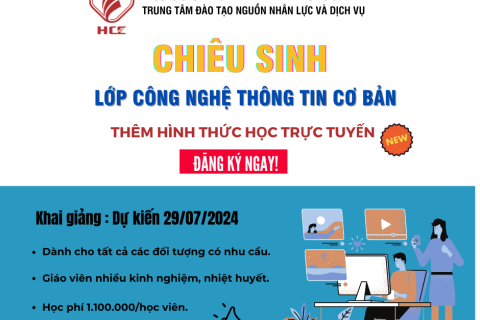 CHIÊU SINH TIN HỌC