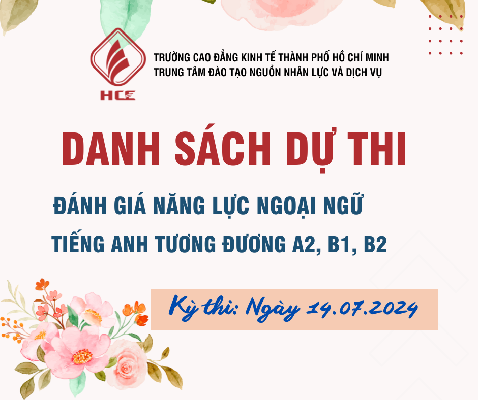 DANH SÁCH DỰ THI