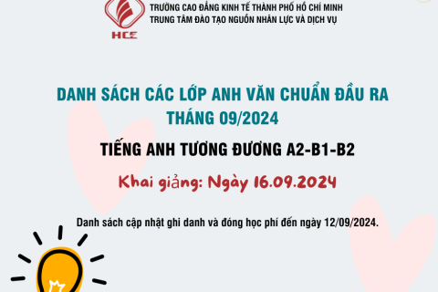 DANH SACH LỚP HỌC