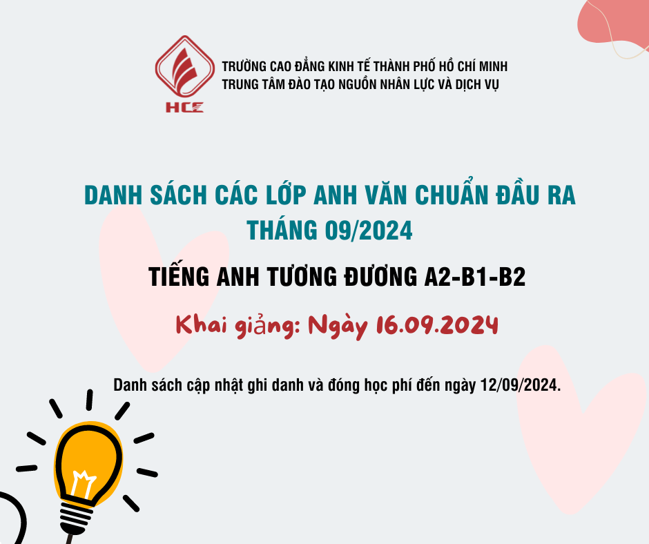 DANH SACH LỚP HỌC