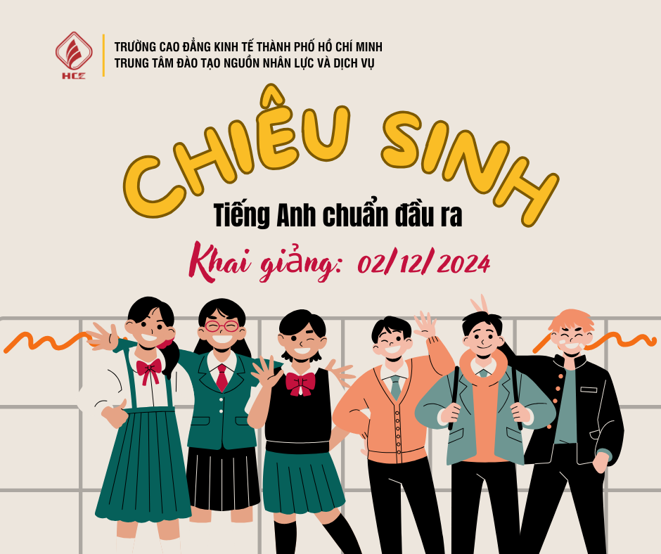 CHIÊU SINH TIẾNG ANH