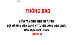Mẫu thông báo