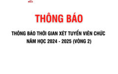 Mẫu thông báo