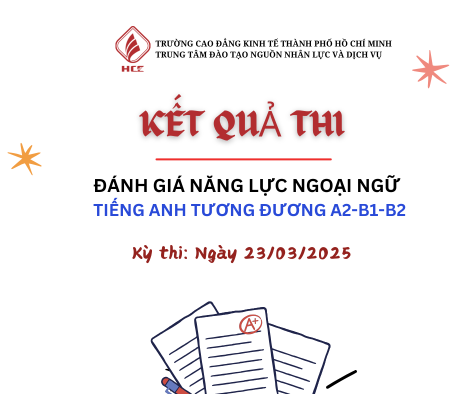 KẾT QUẢ THI