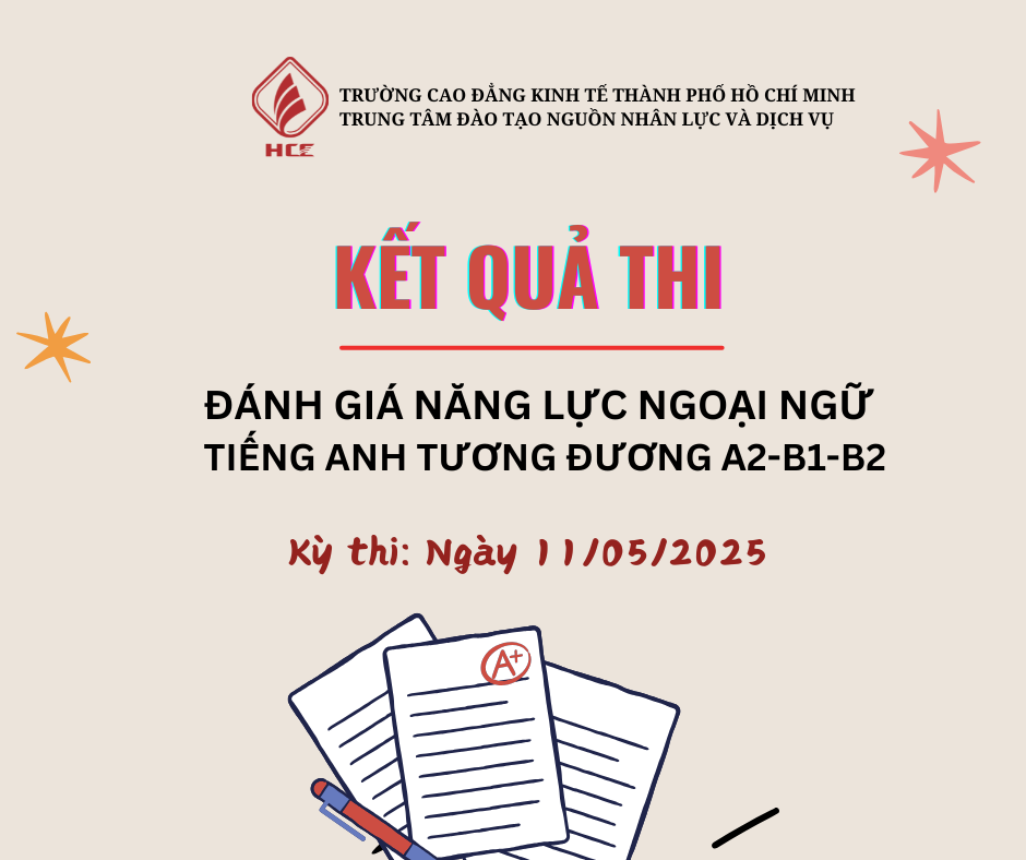 KẾT QUẢ THI