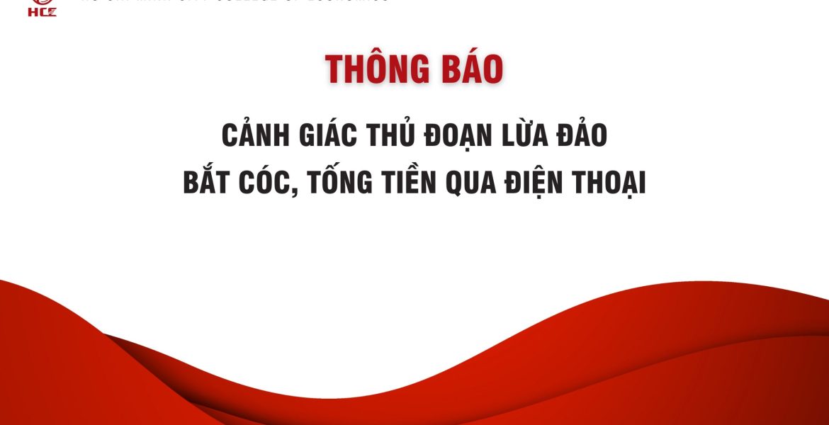 MẪU THÔNG BÁO