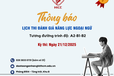 THÔNG BÁO LỊCH THI ĐÁNH GIÁ NĂNG LỰC NGOẠI NGỮ (4)