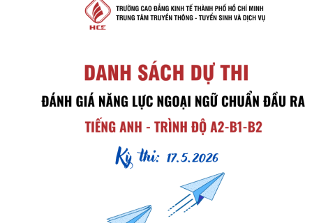 DANH SÁCH DỰ THI