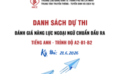 DANH SÁCH DỰ THI