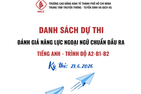 DANH SÁCH DỰ THI