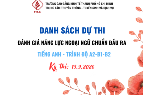 DANH SÁCH DỰ THI