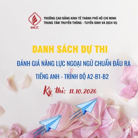 DANH SÁCH DỰ THI